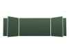 Доска аудиторная пятиэлементная зеленая, размер: 3032х1012 мм, ДА-52 (з)