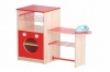 Стол детский игровой (Прачечная), размеры 1054х421х854 мм, материал: ЛДСП/Металл, цвет: Бук-Красный 