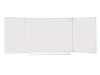 Доска аудиторная трехэлементная белая, размер: 2032х750 мм, ДА-31 (б)