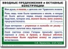Комплект таблиц "Русский язык 5-11 класс (Синтаксис и пунктуация) 19табл.
